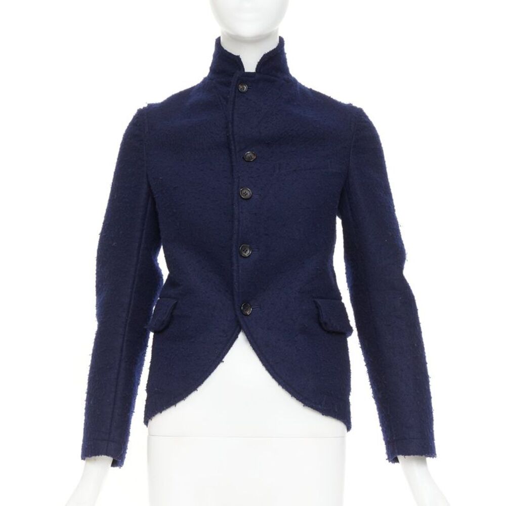 Comme Des Garcons 2007 Felt Cropped Jacket